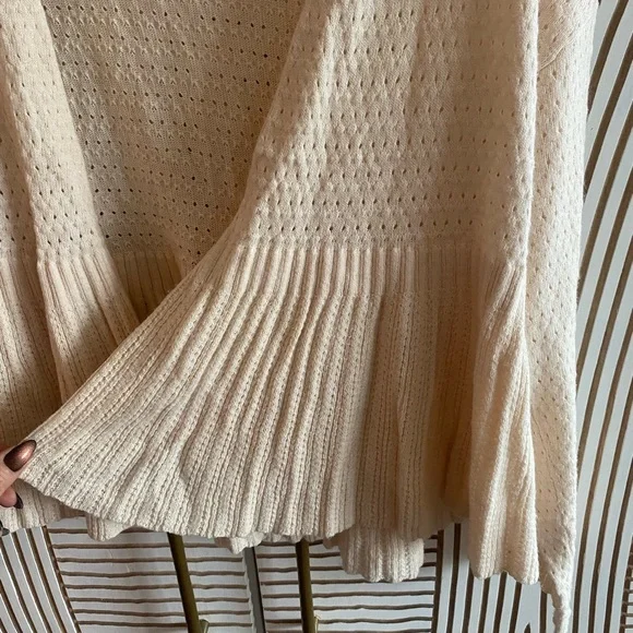 Cozy Cream Sweater from Anthropologie - Picture 4 of 5
